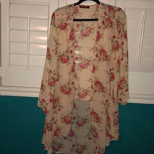 ✨Floral printed cardigan✨